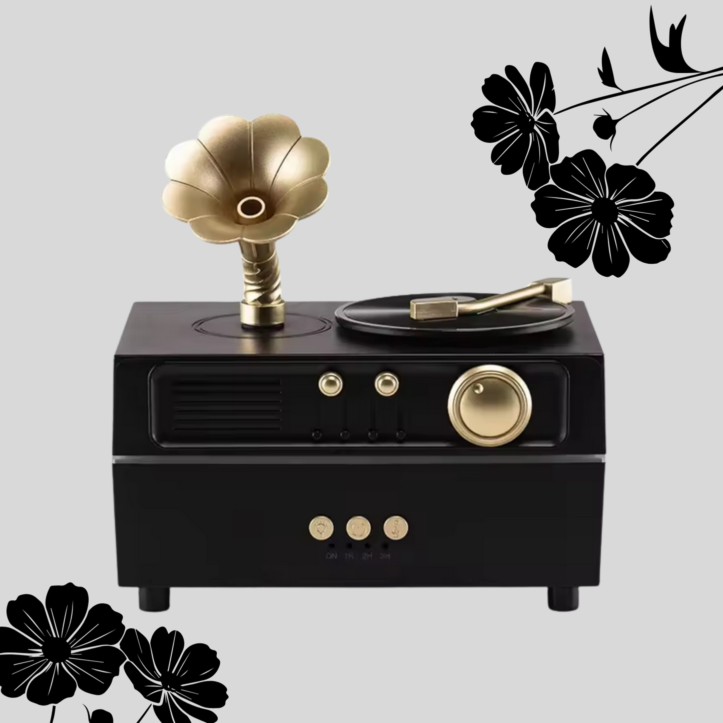 Humidificador Vintage LED & Bluetooth