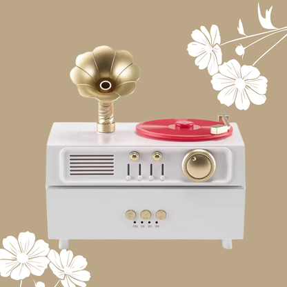 Humidificador Vintage LED & Bluetooth