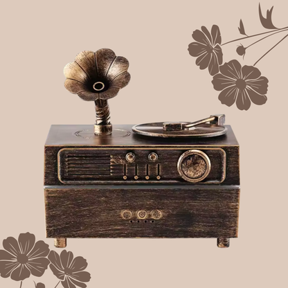 Humidificador Vintage LED & Bluetooth